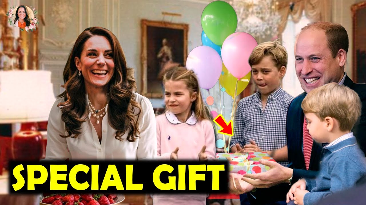 Catherine’s SURPRISE And Very SPECIAL Gift With Her Children For ...